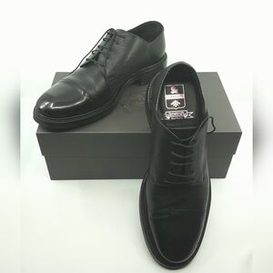 O'Keeffe Black Leather Dress Shoe U.K. Size 10